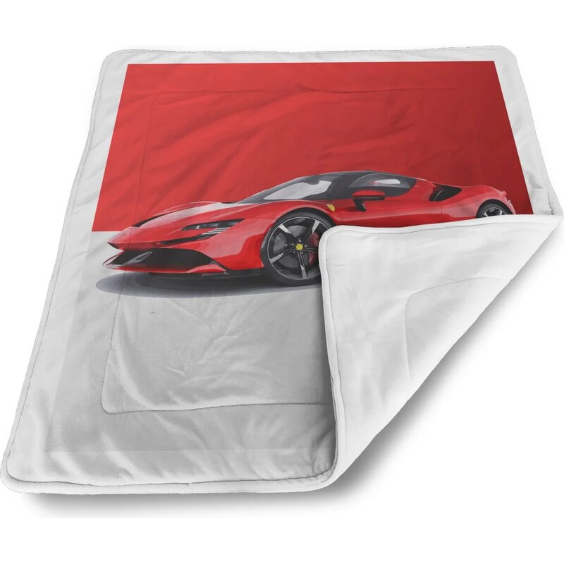 Sablio Deka pre bábätko Ferrari na červeno-bielej 62633490
