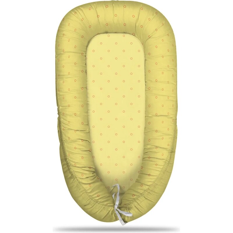 Sablio Hniezdočko pre bábätko Červené krúžky na žlté 65114062