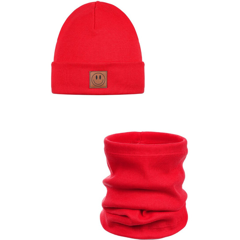 Detská súprava čiapka a nákrčník Ander SMILE 66700333