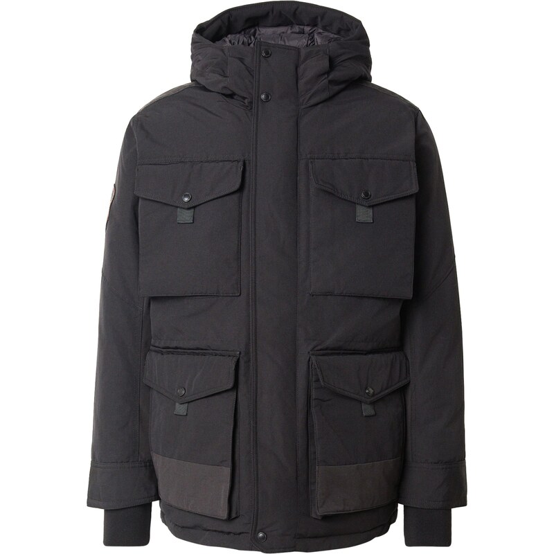 Superdry & Co Zimná bunda Everest čierna 66707117
