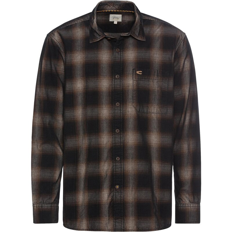 CAMEL ACTIVE Košeľa sépiová / tmavohnedá 66707120