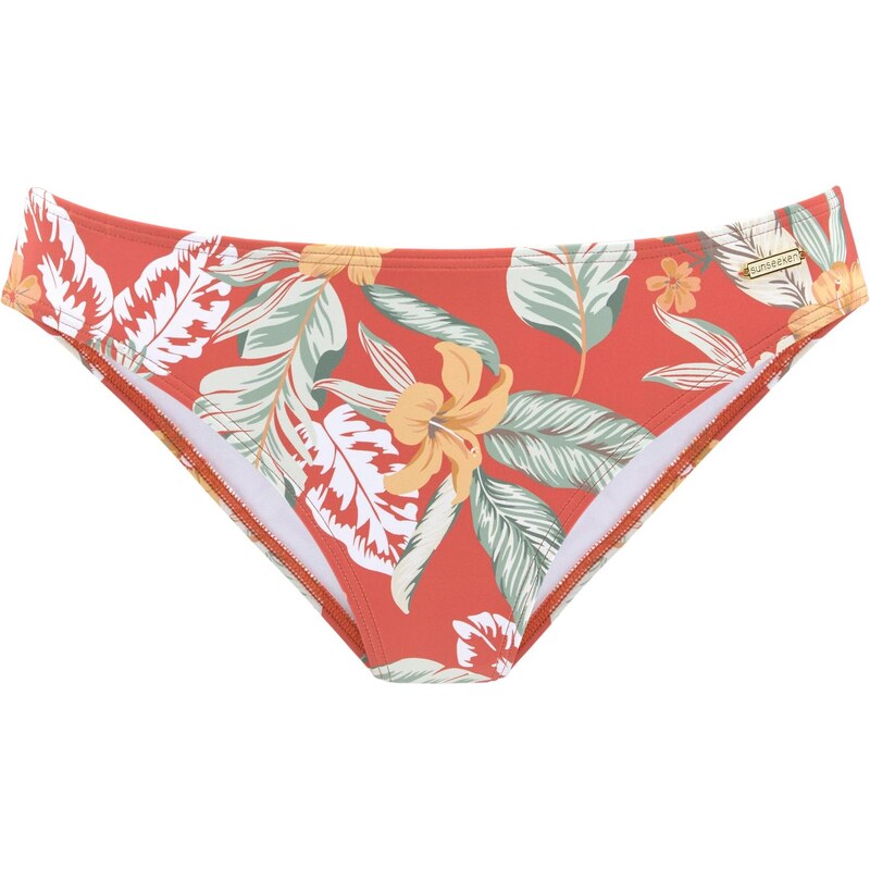 SUNSEEKER Bikinové nohavičky zelená / oranžová / biela 66857799