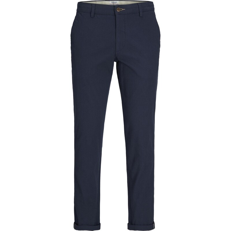 JACK & JONES Chino nohavice JPSTMarco JJFury modrá 66707160