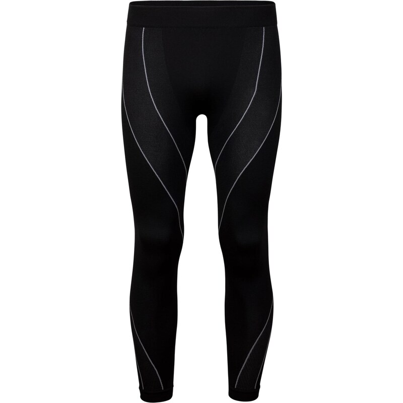 SNOCKS Športové nohavičky svetlosivá / čierna 66707170