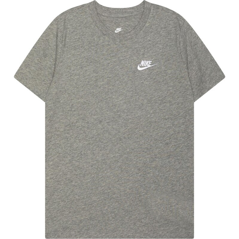 Nike Sportswear Tričko FUTURA sivá melírovaná / biela 66707271