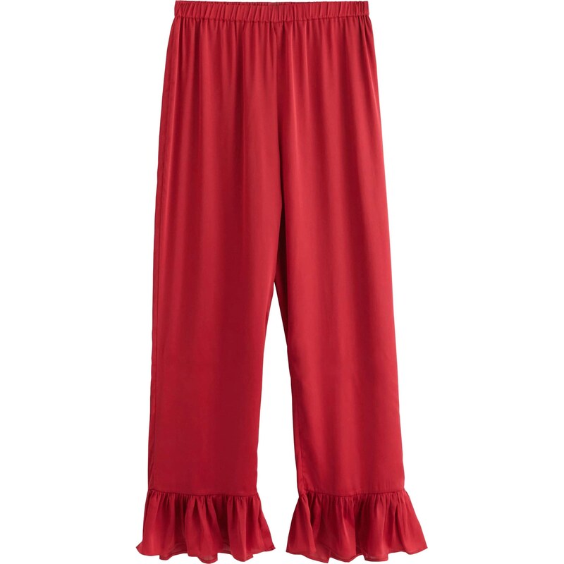 Lindex Pyžamové nohavice červená 66707315