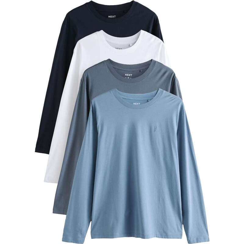 Next Tričko námornícka modrá / opálová / kráľovská modrá / biela 66707370