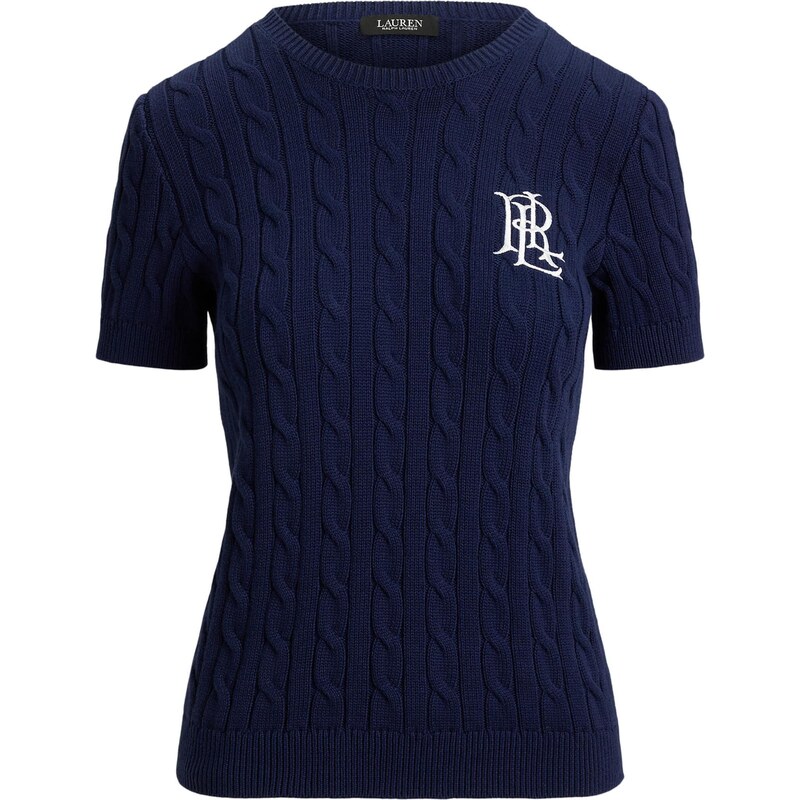 Lauren Ralph Lauren Sveter námornícka modrá / biela 66707452