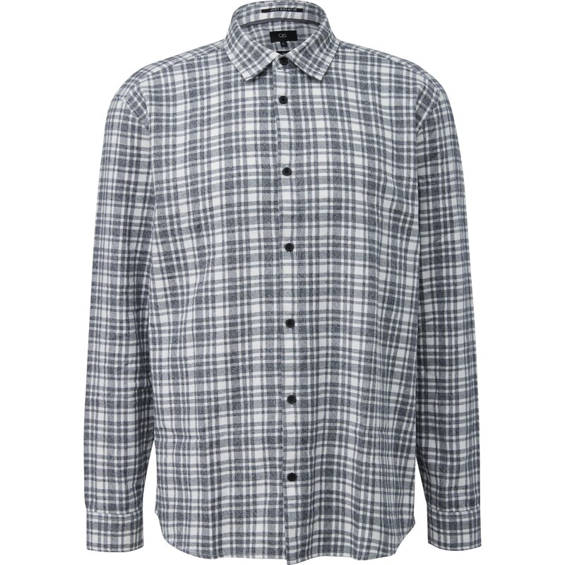 QS Košeľa sivá / tmavosivá / šedobiela 66707525