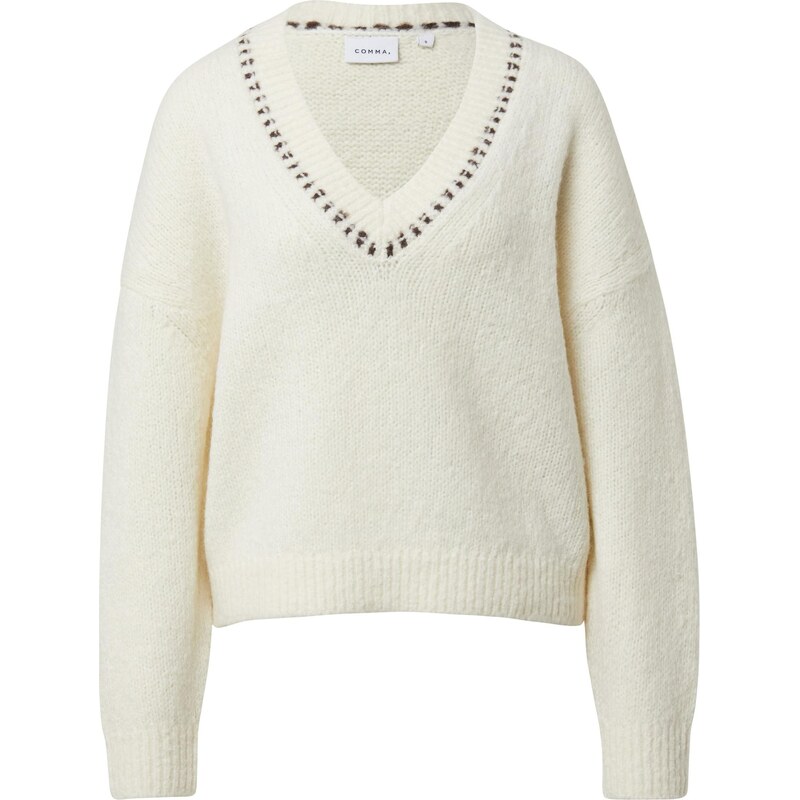 COMMA Sveter krémová 66707526