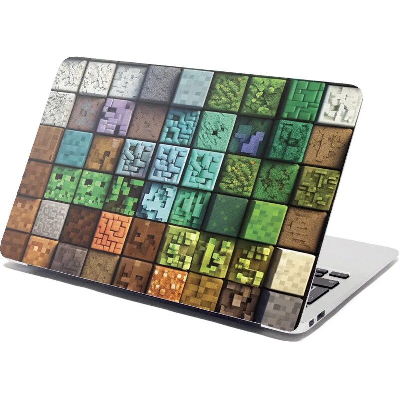 Sablio Samolepka na notebook Blocks Abstract 65109925