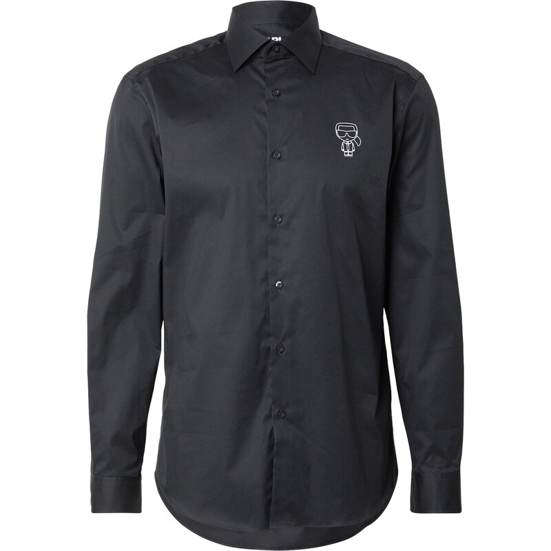 Karl Lagerfeld Košeľa čierna / biela 66707565