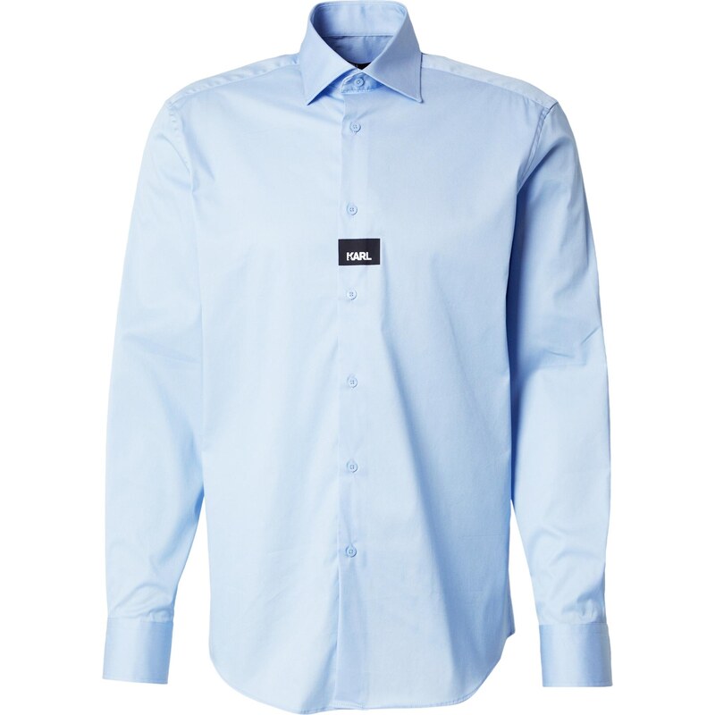 Karl Lagerfeld Košeľa svetlomodrá / čierna / biela 66707569