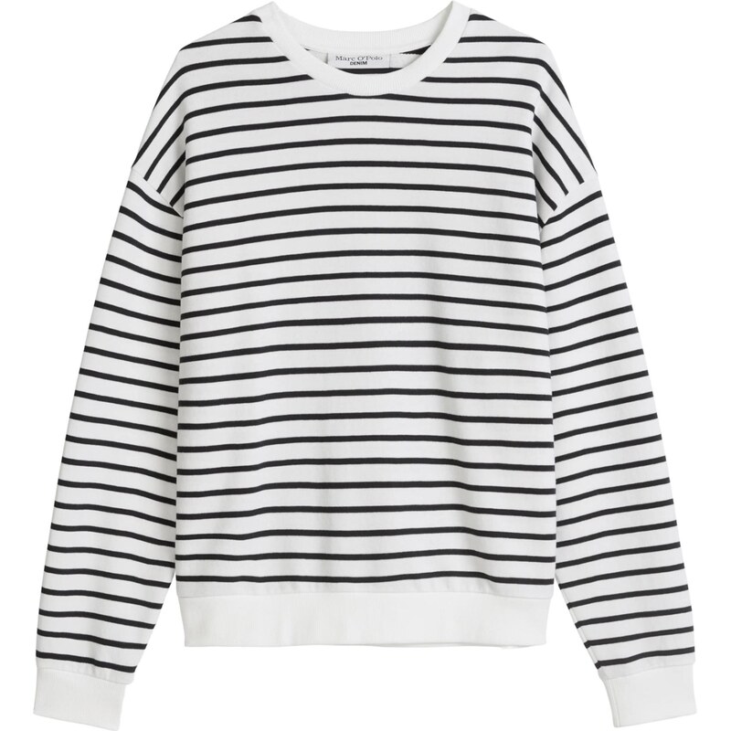 Marc OPolo DENIM Mikina čierna / biela 66707589
