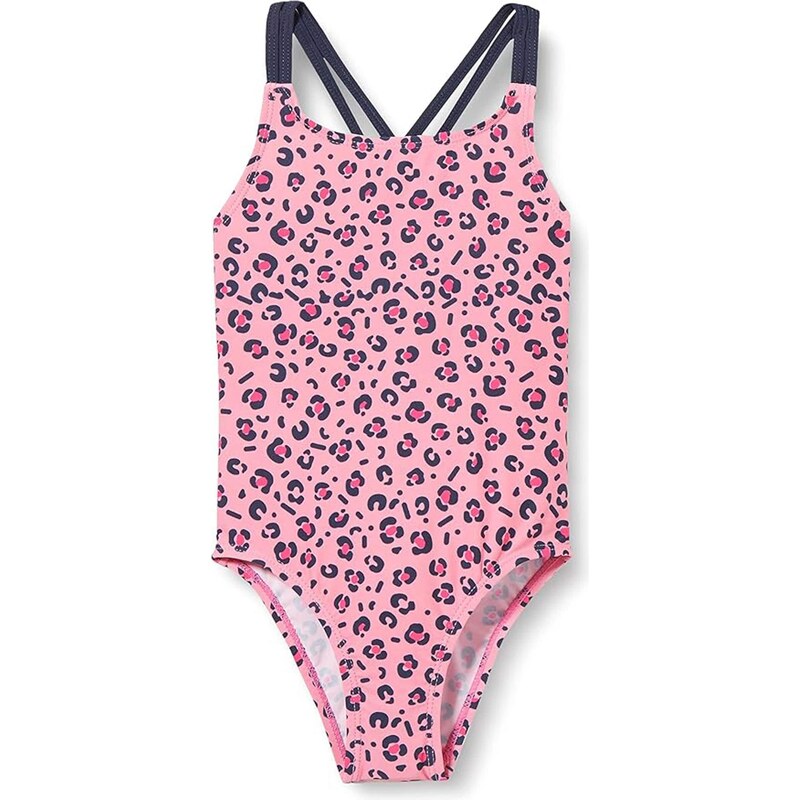 PLAYSHOES Jednodielne plavky námornícka modrá / staroružová / 66707607