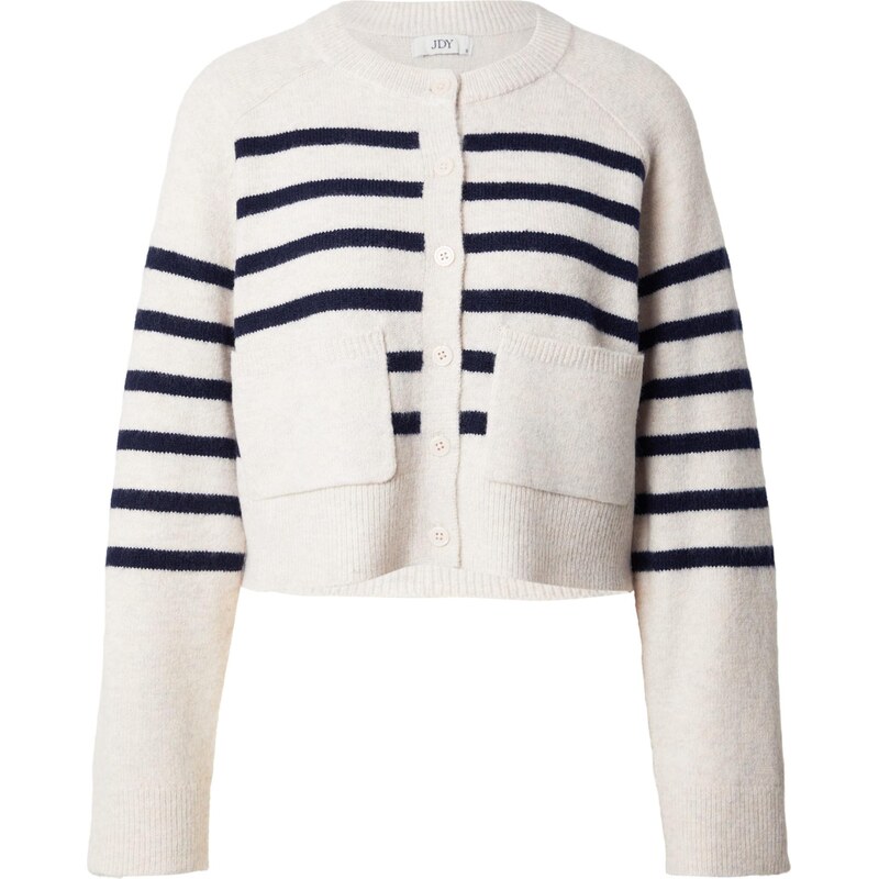 JDY Kardigán JDYMARGO námornícka modrá / svetlosivá 66707648