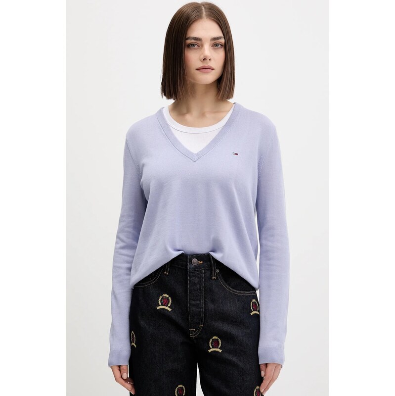 Bavlnený sveter Tommy Jeans 65180242