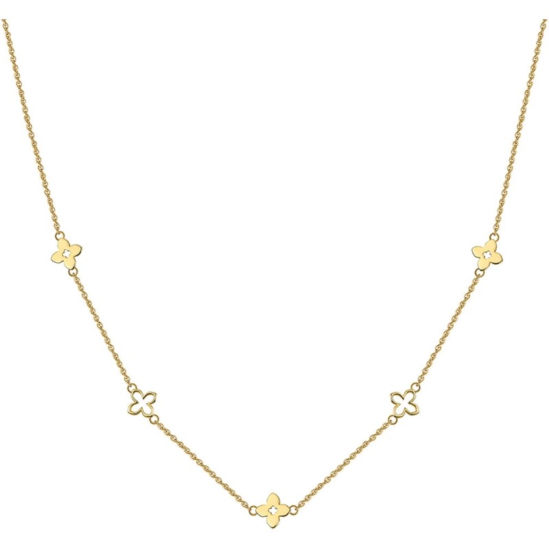 MAJYA Strieborná retiazka s príveskom EVELYNE pozlátená 11973 66712537