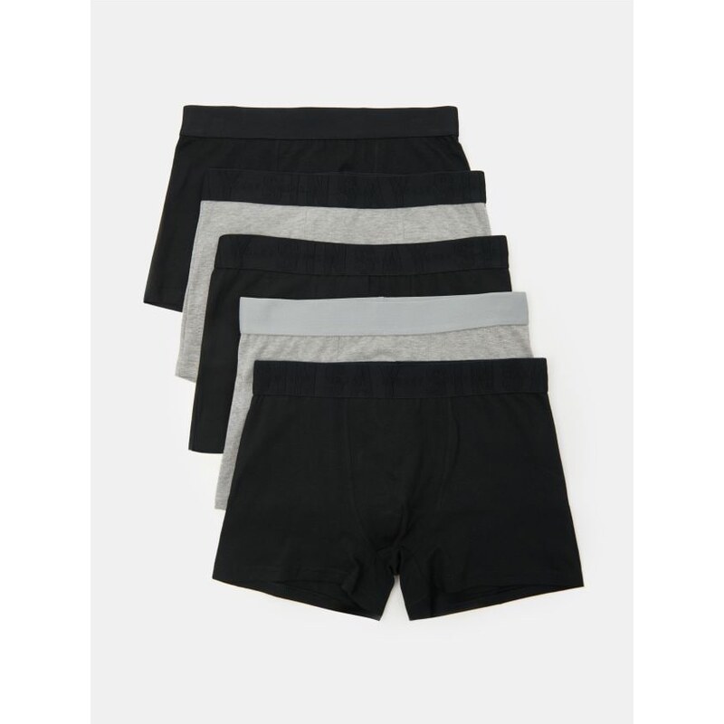 Sinsay - Súprava 5 boxeriek - viacfarebná 66701518