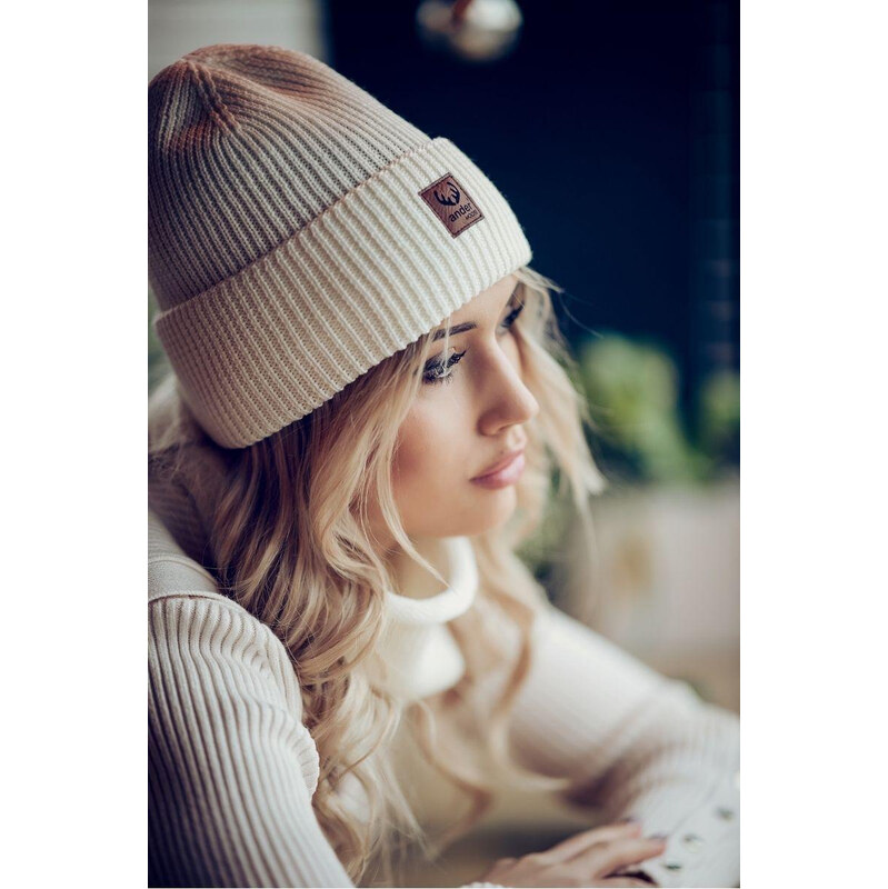 Set čiapky a šálu Ander BRIGID z merino vlny 66708034