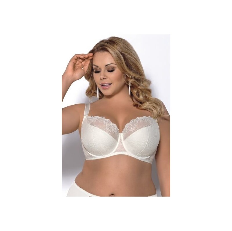 Gorsenia Polovystužená podprsenka Blanca ecru 52261954