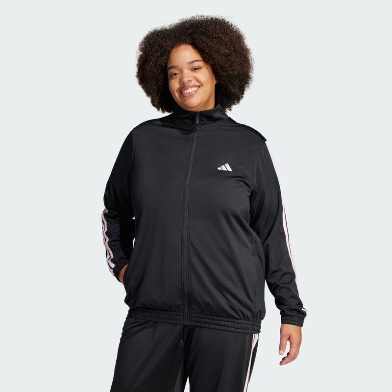Adidas Tricot 3-Stripes Track Jacket (Plus Size) 66708167
