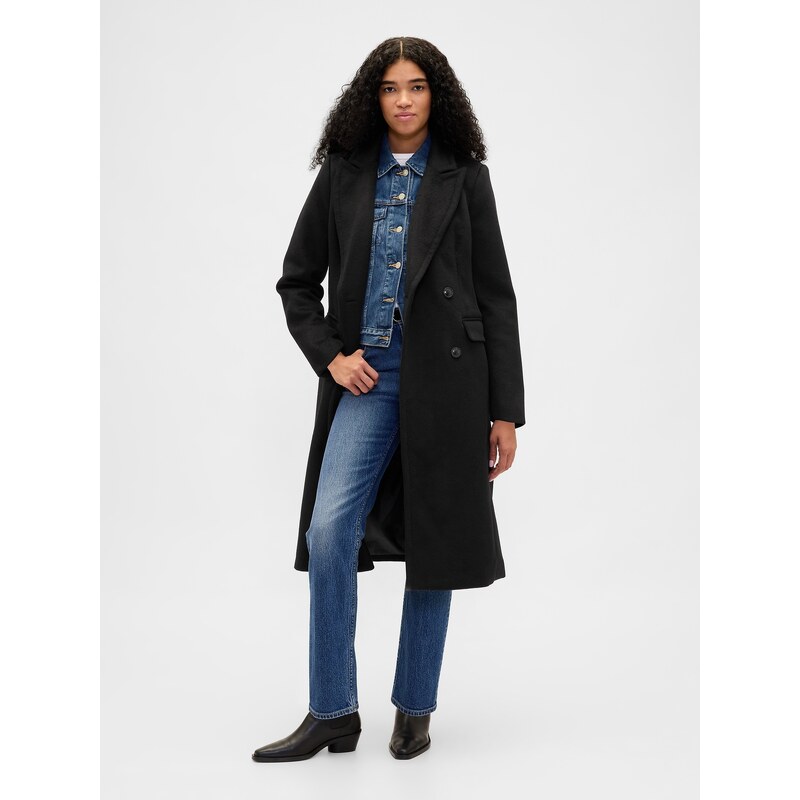 GAP Chesterfield vlnený kabát 66814609