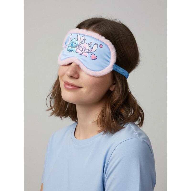 Sinsay - Maska na spanie Stitch - svetlomodrá 66717680