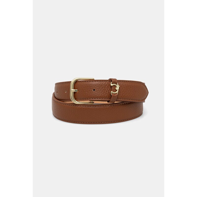 Kožený opasok Coccinelle 66709425