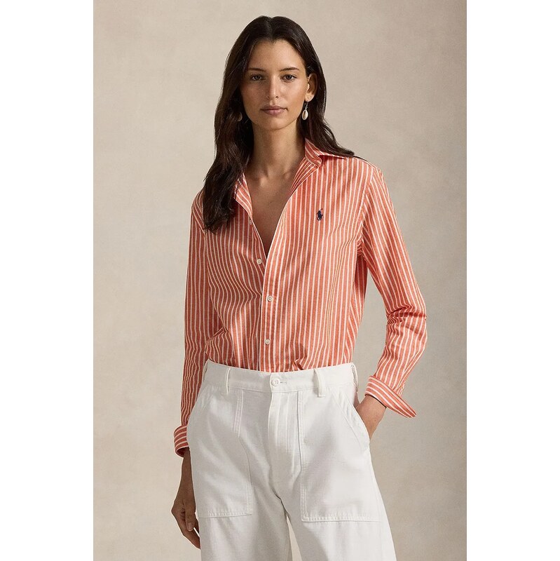 Košeľa s prímesou ľanu Polo Ralph Lauren 66709462