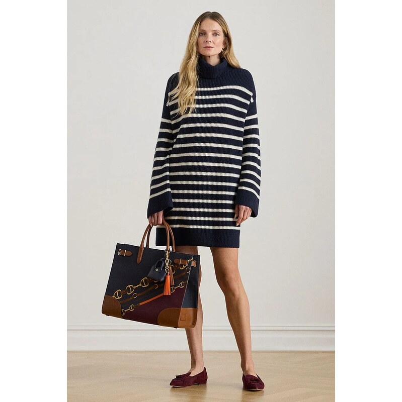 Vlnené šaty Lauren Ralph Lauren 66709490
