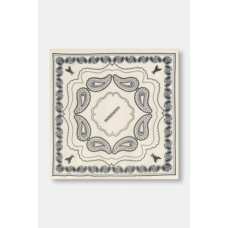 Šatka s prímesou hodvábu Patrizia Pepe 66816295