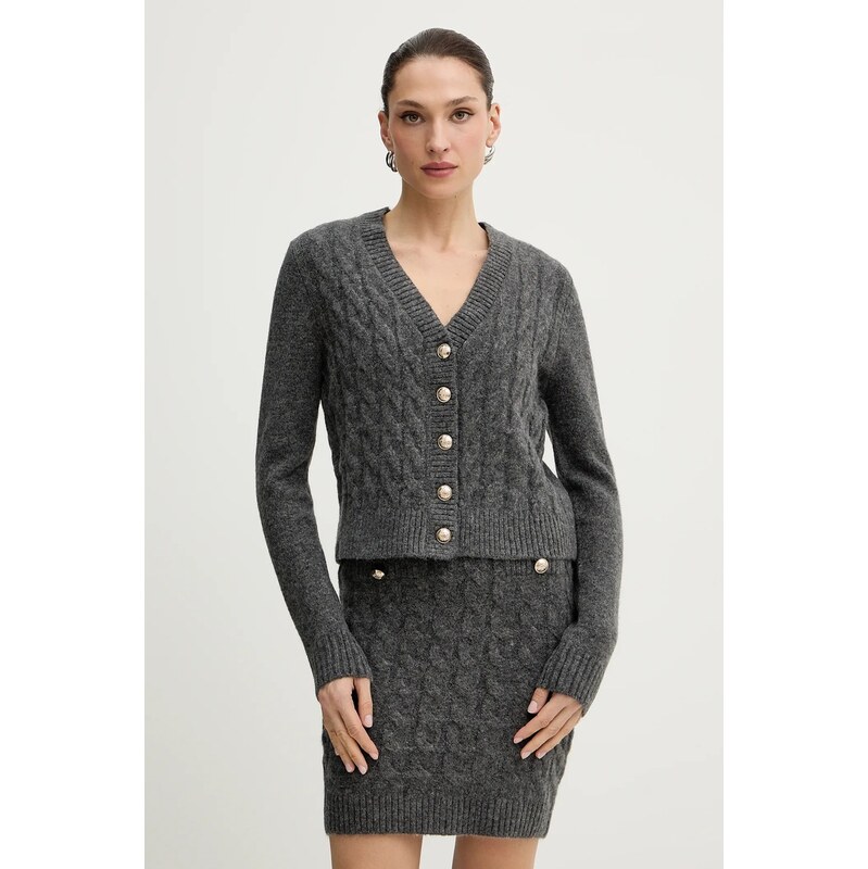 Šaty s prímesou vlny Morgan 66709953