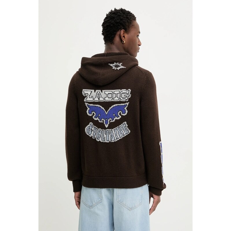 Vlnený kardigán ZADIG&VOLTAIRE 66709965