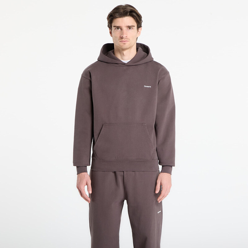 Mikina Queens Mens Sweats Essential Hoodie Mauve M 66711490