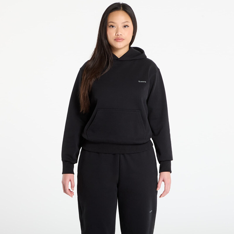Mikina Queens Womens Sweats Essential Hoodie Black S 66711502