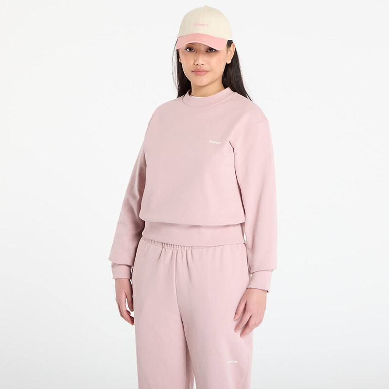 Mikina Queens Womens Sweats Essential Crewneck Dust Pink S 66711533