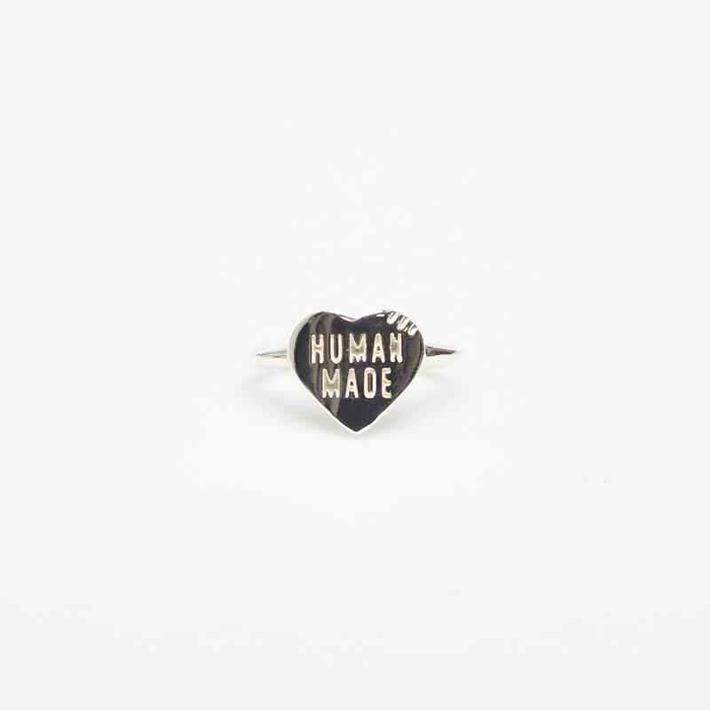 Prsteň HUMAN MADE Heart Silver Ring Silver 15 66711567