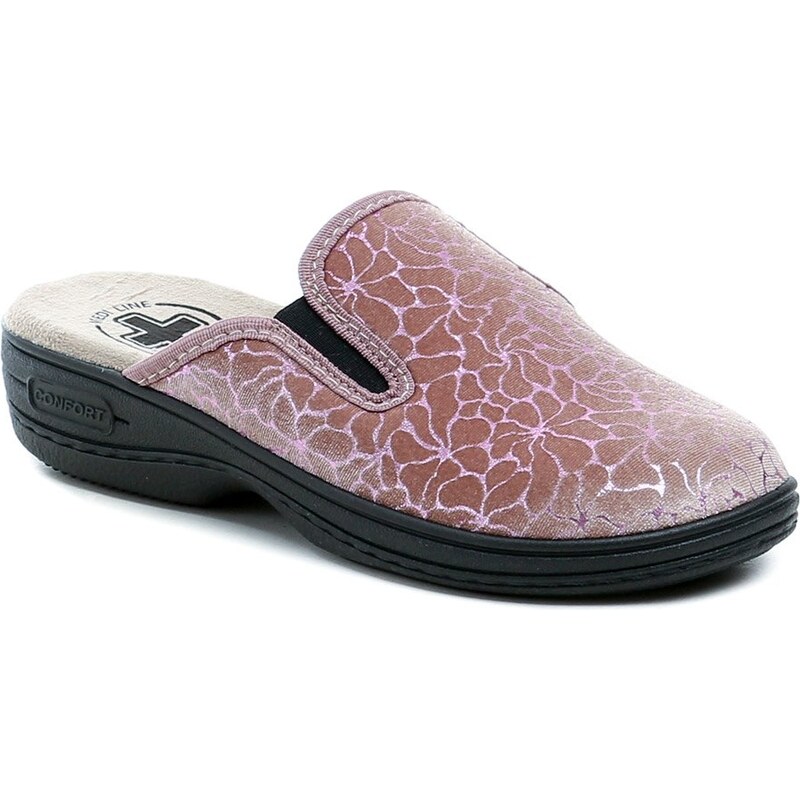 Medi Line 529 ružové dámske zdravotné šľapky 66712295