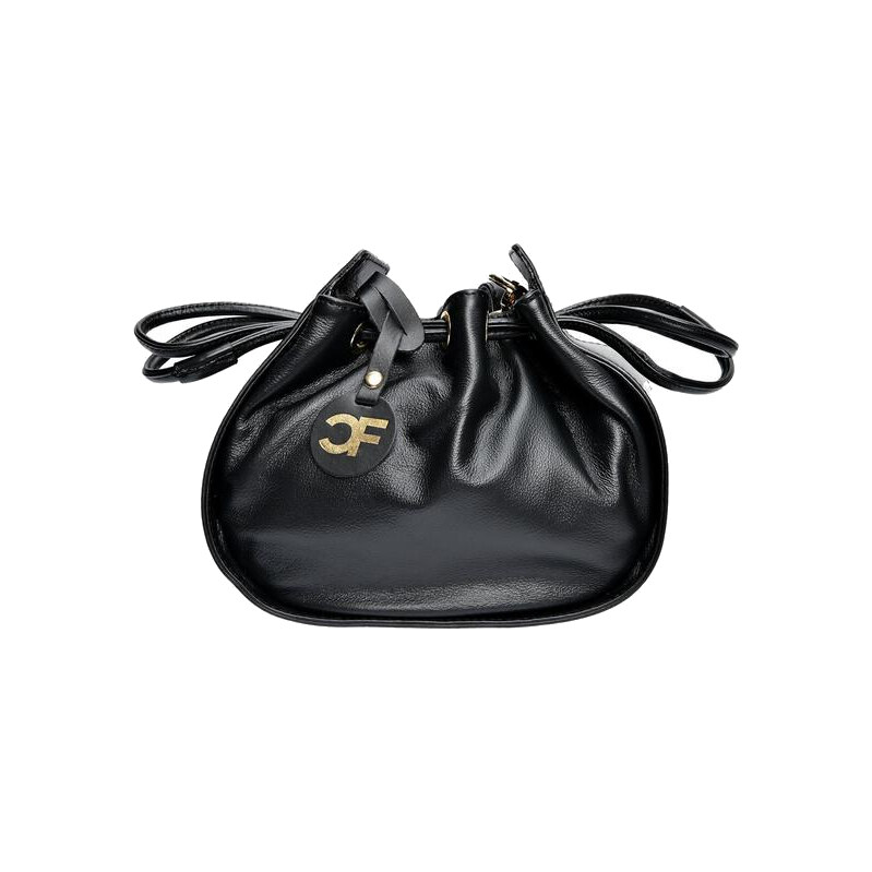 Carla Ferreri Dámska kožená crossbody kabelka CF2221 Nero 66712486