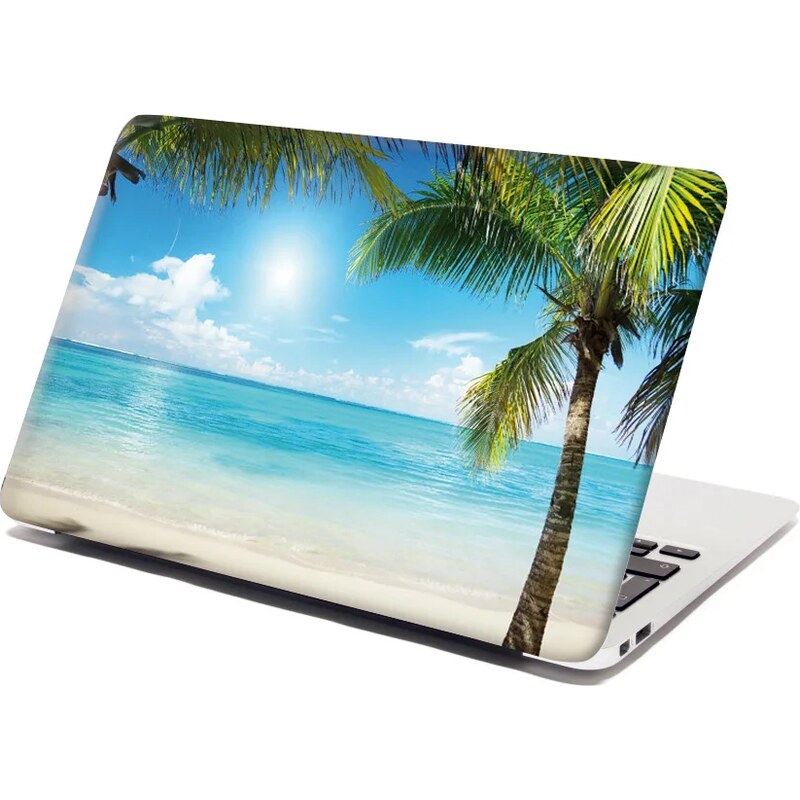 Sablio Samolepka na notebook Pláž s palmami 65102032