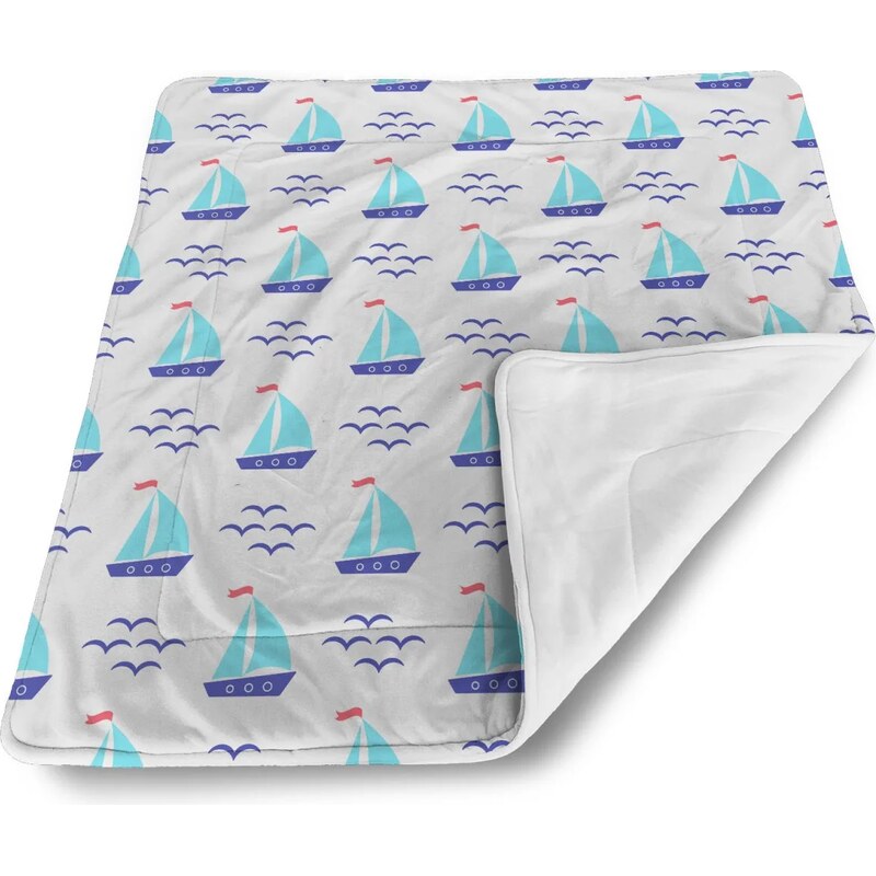 Sablio Deka pre bábätko Modré lodičky 60375082