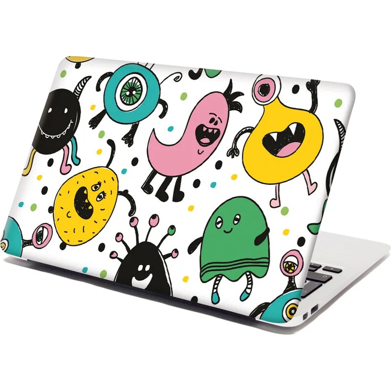 Sablio Samolepka na notebook Príšerky 65098871