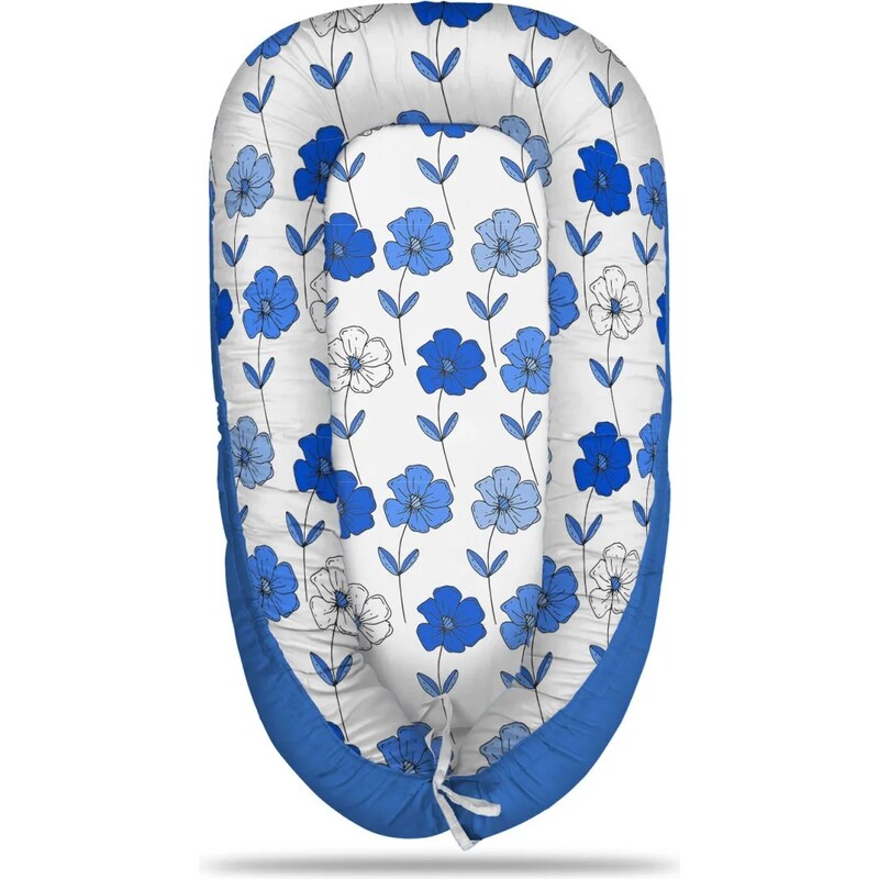 Sablio Hniezdočko pre bábätko Modré kvety 65114210