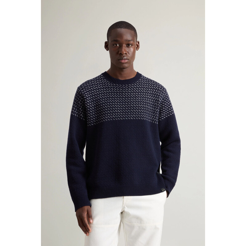 SVETER WOOLRICH BIRDEYE CREWNECK 67047664