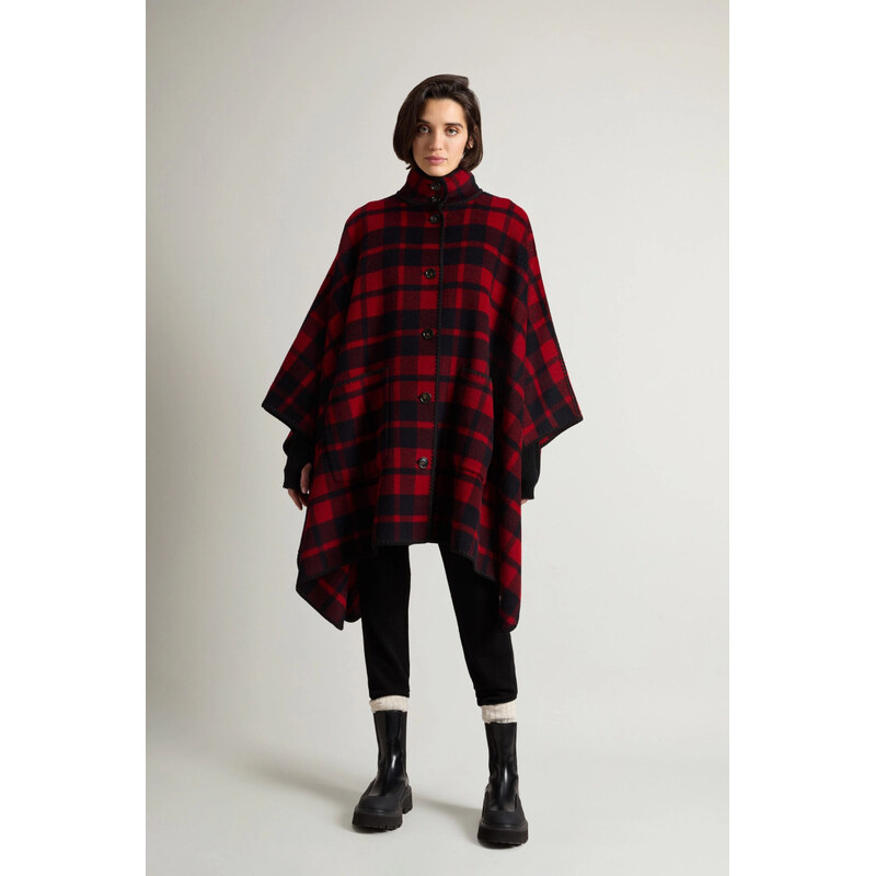 PONČO WOOLRICH BLANKET CAPE 67047668