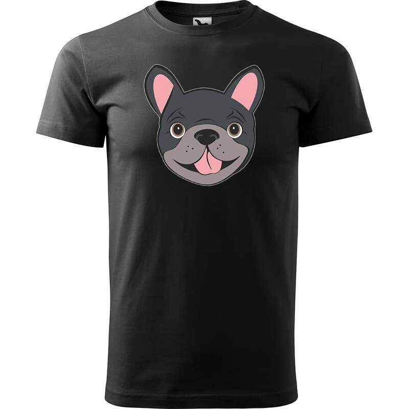 Sablio Tričko s potlačou pre milovníkov psov Francúzsky buldoček 65110681