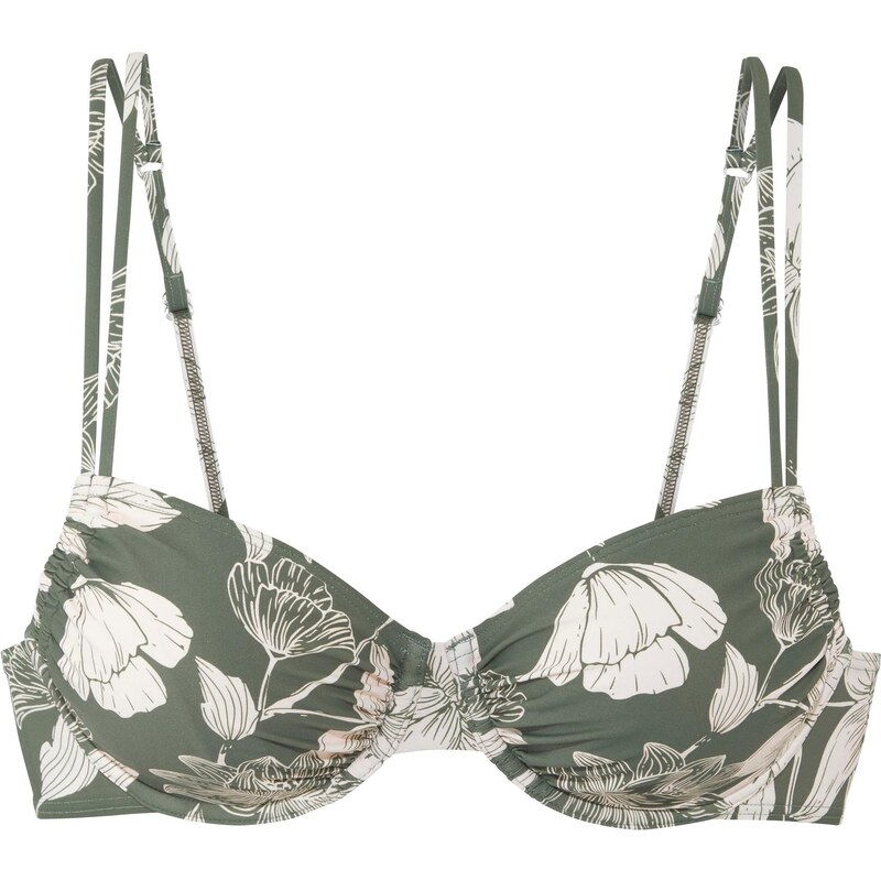 s.Oliver Bikinový top LM béžová / zelená 66718226