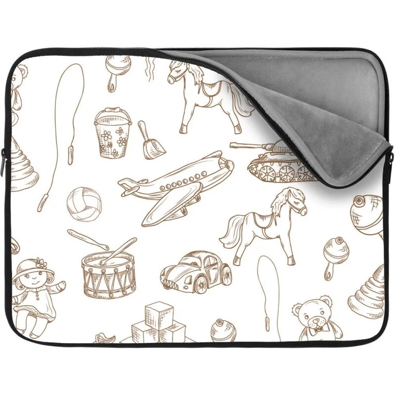 Sablio Obal na notebook Detská doprava 65427012