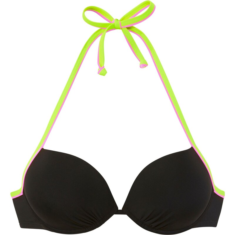 BUFFALO Bikinový top jablková / fuksia / čierna 66718254